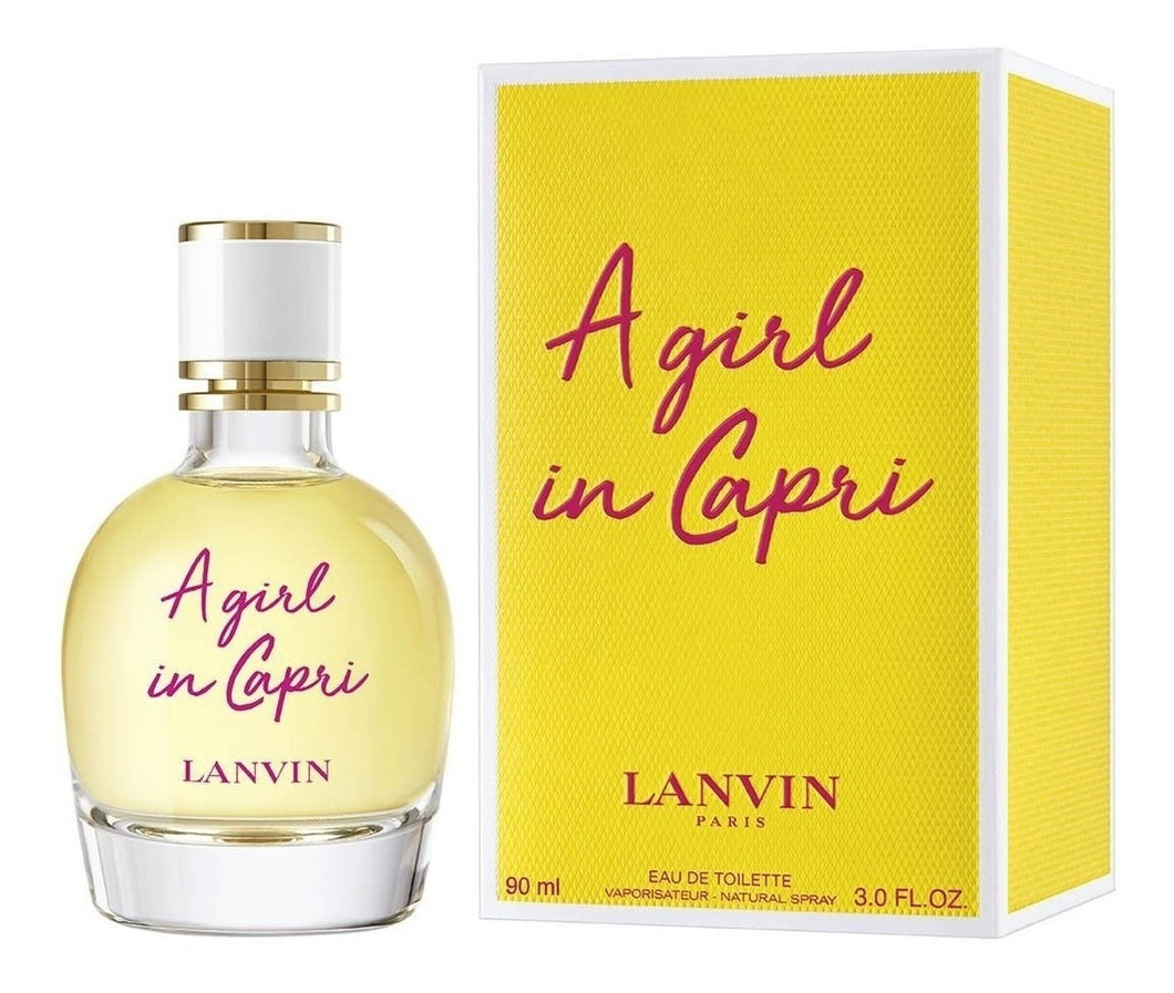 A Girl In Capri Dama Lanvin 90 ml Edt Spray - PriceOnLine