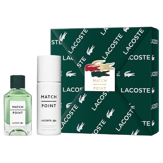 Set Match Point Caballero Lacoste 2 pz - PriceOnLine | Perfumes y Fragancias PriceOnLine
