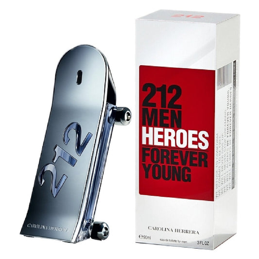 212 Men Heroes Caballero Carolina Herrera 90 ml Edt Spray - PriceOnLine