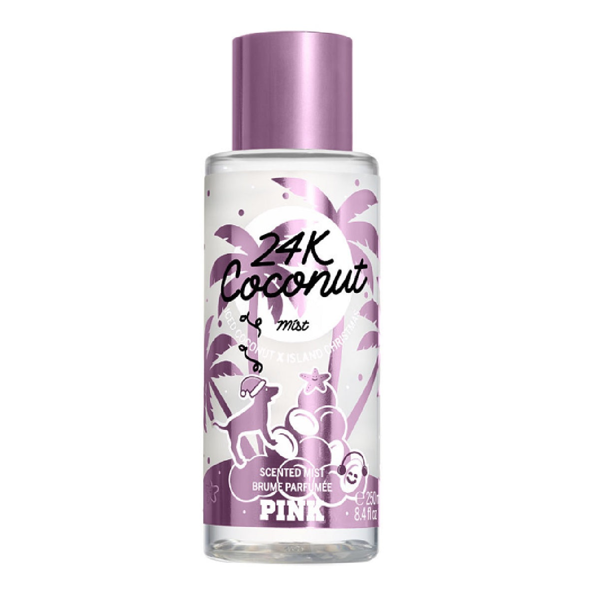 24k Coconut Fragance Mist Pink 250 ml Spray | Perfumes y Fragancias PriceOnLine