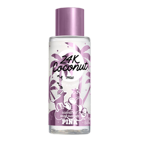 24k Coconut Fragance Mist Pink 250 ml Spray