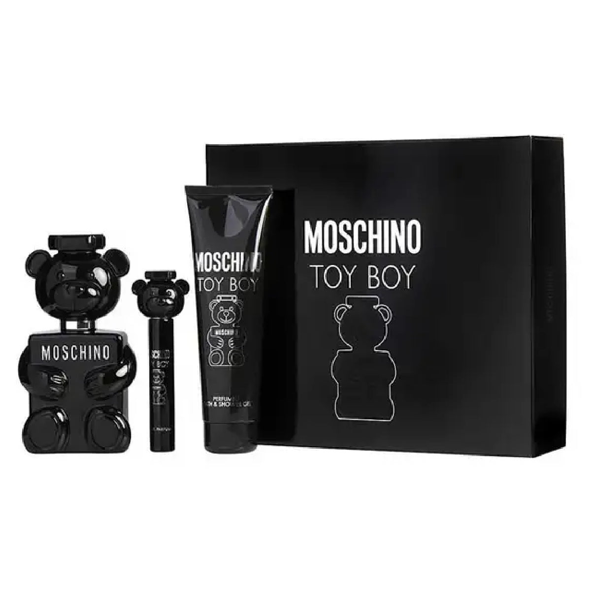 Set Toy Boy Caballero Moschino 3 pz - PriceOnLine | Perfumes y Fragancias PriceOnLine