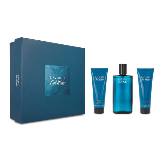 Set Cool Water Caballero Davidoff 3 pz