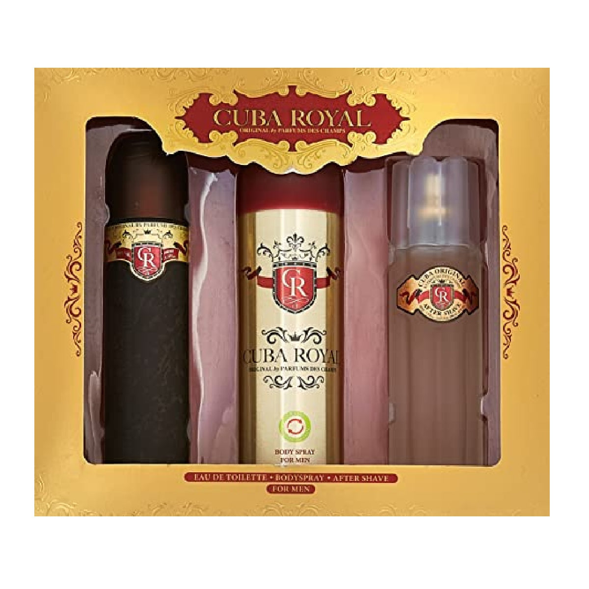 Set Cuba Royal For Men Caballero Des Champs 3 Pz - PriceOnLine