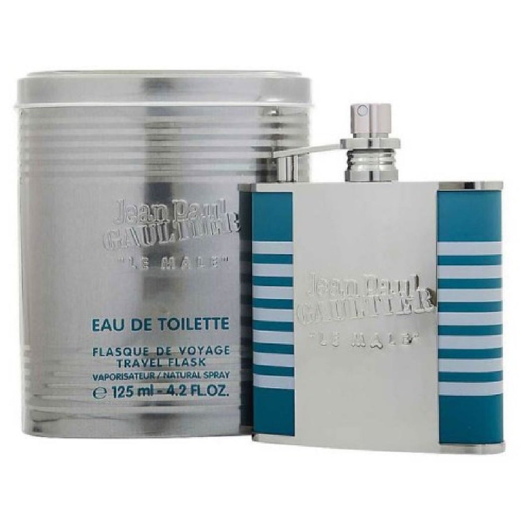 Le Male Travel Flask Caballero Jean Paul Gaultier 125 ml Edt Spray - PriceOnLine