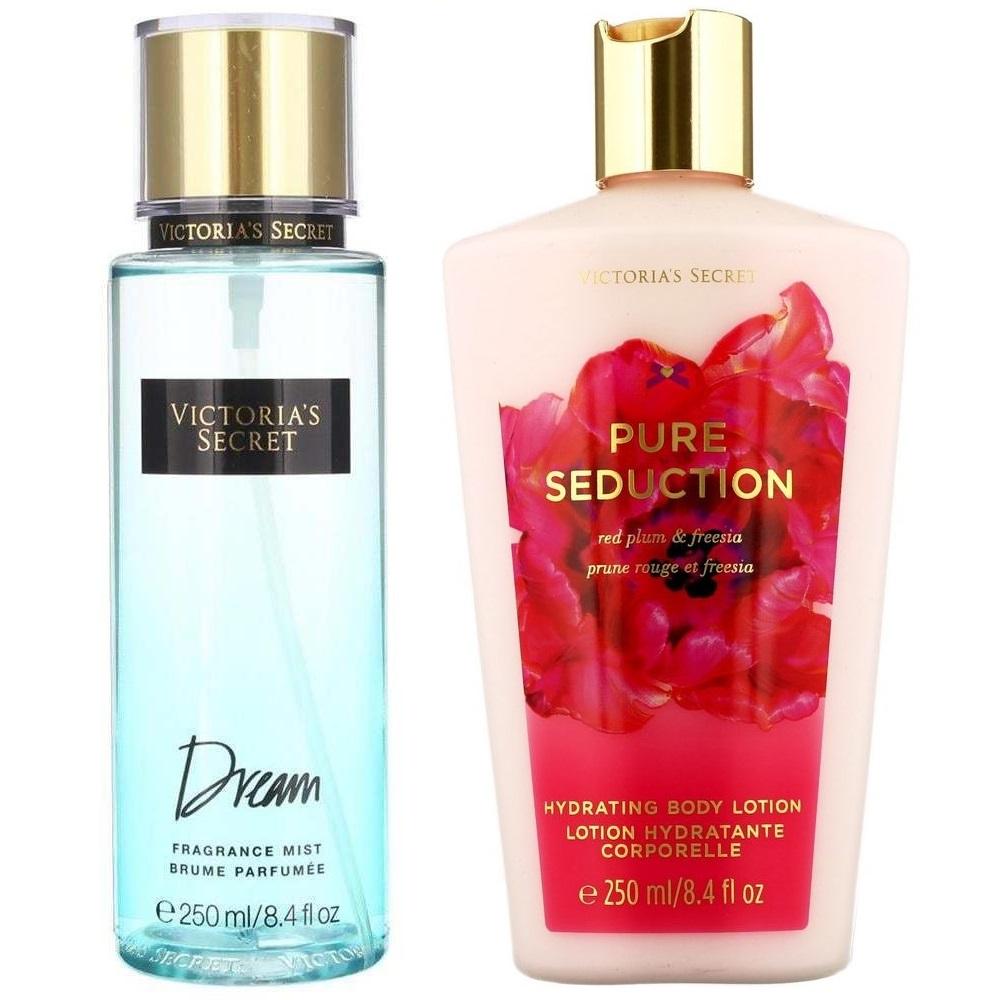 Duo Mist Dream 250 ml + Crema Pure Seduction 250 ml Victoria Secret - PriceOnLine
