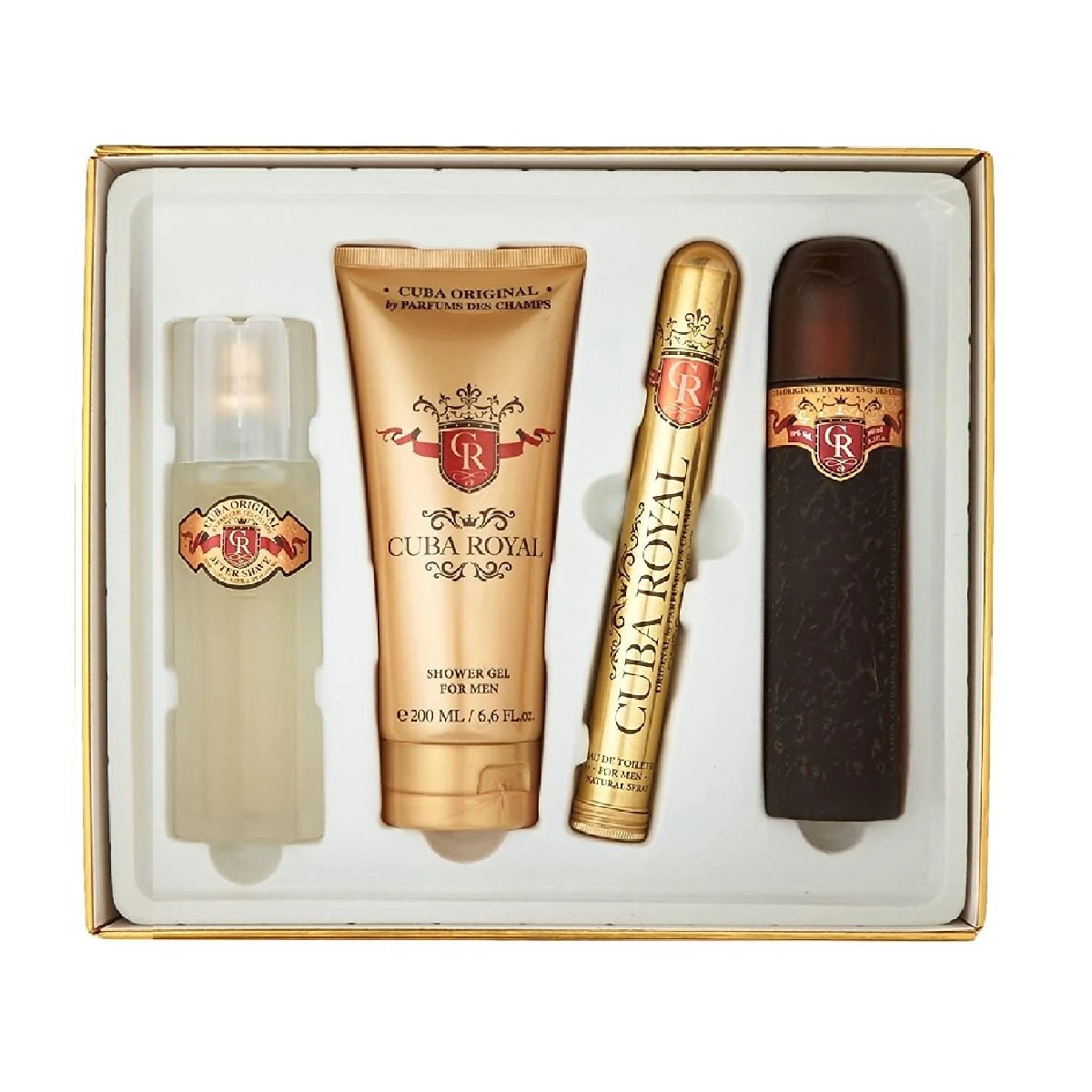 Set Cuba Royal For Men Caballero Des Champs 4 Pz - PriceOnLine