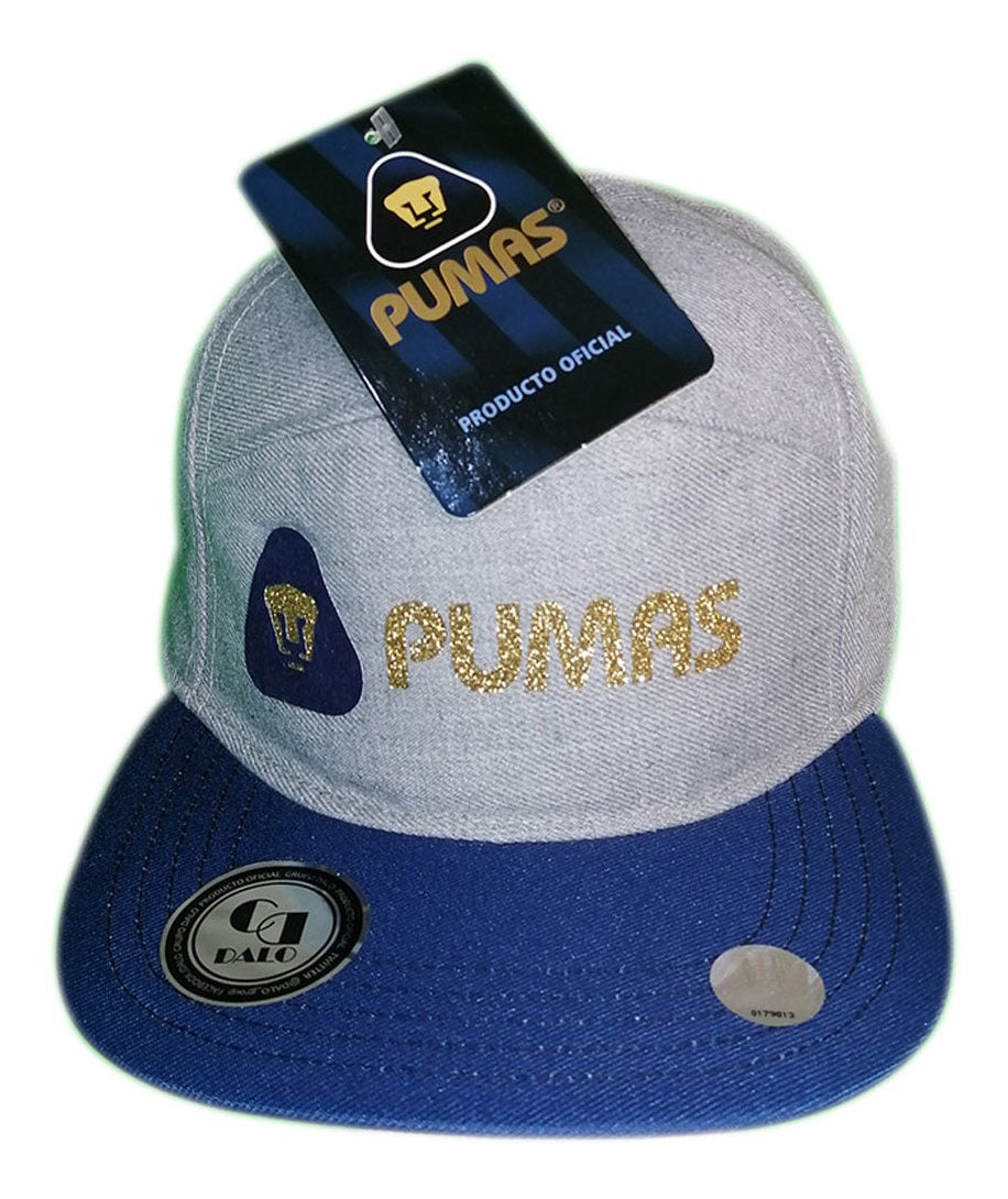 Gorra Visera Plana Snap Back Pumas Unam Oficial Gris Azul - PriceOnLine | Perfumes y Fragancias PriceOnLine