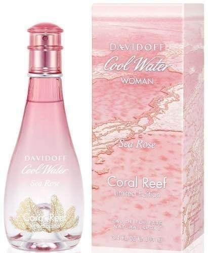 Cool Water Sea Rose Coral Reef Dama Davidoff 100 ml Edt Spray - PriceOnLine