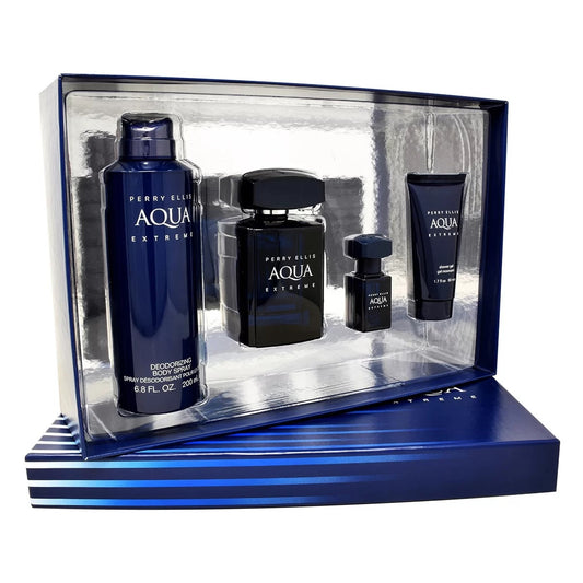 Set Perry Ellis Aqua Extreme Caballero Perry Ellis 4 pz - PriceOnLine | Perfumes y Fragancias PriceOnLine