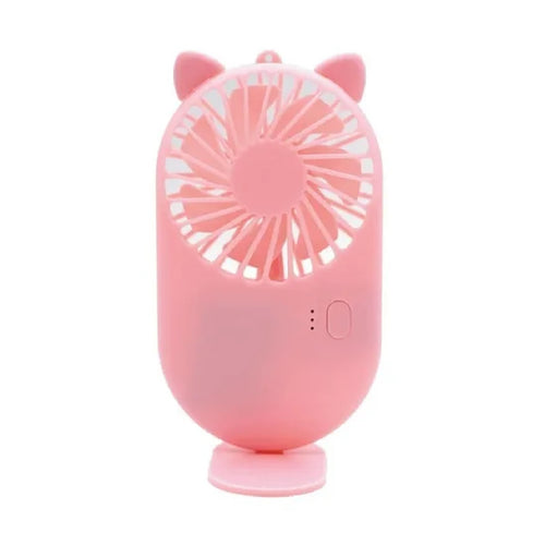 Mini Ventilador Pocket Fan De Mano Portátil Recargable Usb - Rosa - PriceOnLine