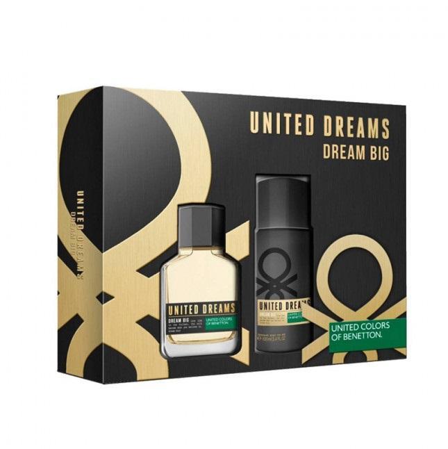 Set United Dreams Dream Big Caballero Benetton 2 Pz - PriceOnLine