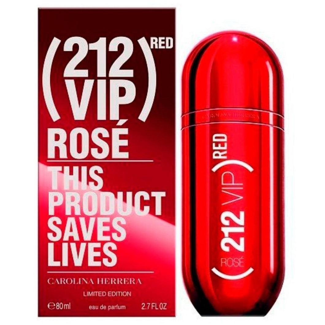 212 Vip Rosé Red Dama Carolina Herrera 80 ml Edp Spray - PriceOnLine