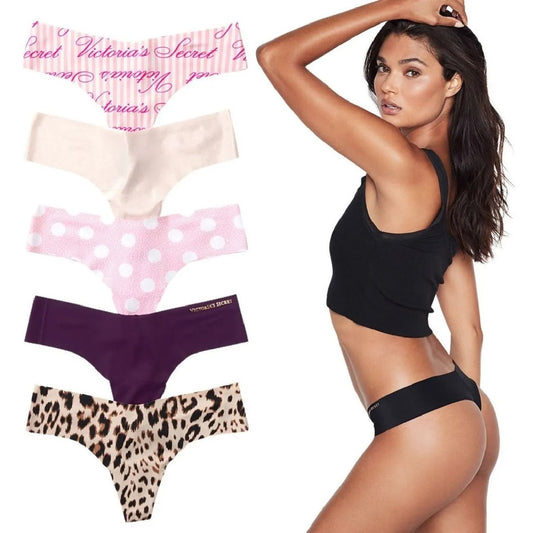 Panties Thong Colaless Algodón Victoria Secret - Talla M - PriceOnLine