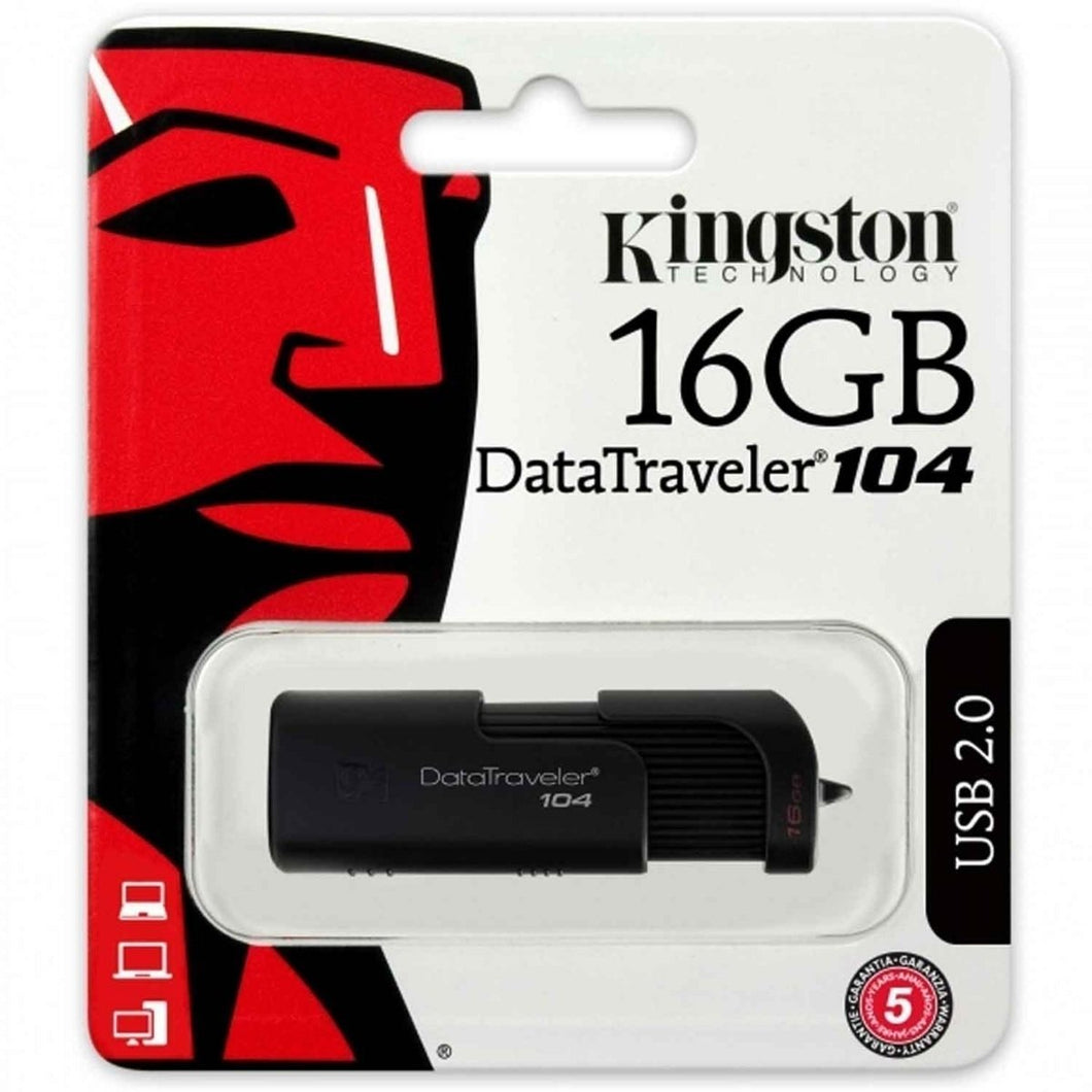 Memoria Usb Kingston 16gb Datatraveler Dt104 Usb 2.0 - PriceOnLine