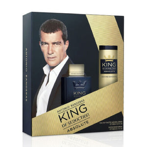 Set King Of Seduction Absolute Caballero Antonio Banderas 2 pz (100 ml + desodorante spray) - PriceOnLine