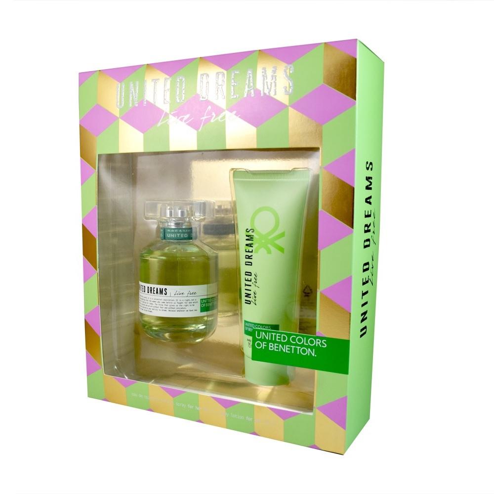 Set United Dreams Live Free Dama Benetton 2 Pz - PriceOnLine
