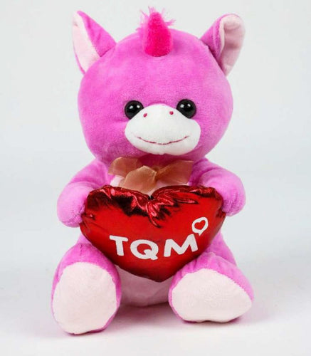 Peluche zoo tqm 20 cm Unicornio Rosa - PriceOnLine