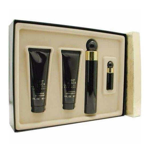 Set 360 Black Dama Perry Ellis 4 Pz - PriceOnLine | Perfumes y Fragancias PriceOnLine