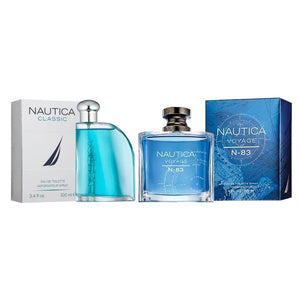 Paquete 2 Perfumes 2X1 Nautica Voyage N-83 + Classic Caballero 100 ml Edt Spray - PriceOnLine