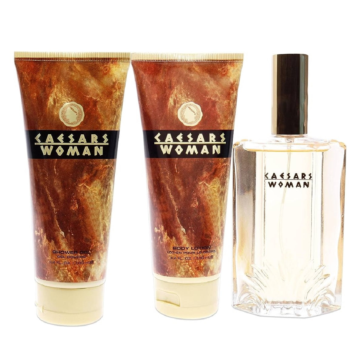 Set Caesars Woman Dama Caesars 3 pz | Perfumes y Fragancias PriceOnLine