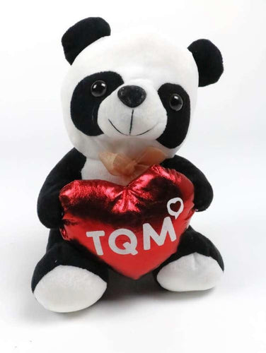 Peluche Zoo Tqm 26 Cm Panda Negro Blanco - PriceOnLine