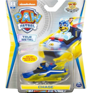 Paw Patrol True Metal Vehiculo Colección Spin Master Chase-Charged Up - PriceOnLine