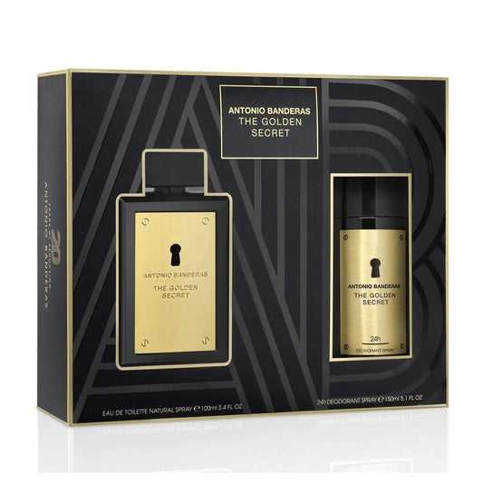 Set The Golden Secret Caballero Antonio Banderas 2 Pz - PriceOnLine