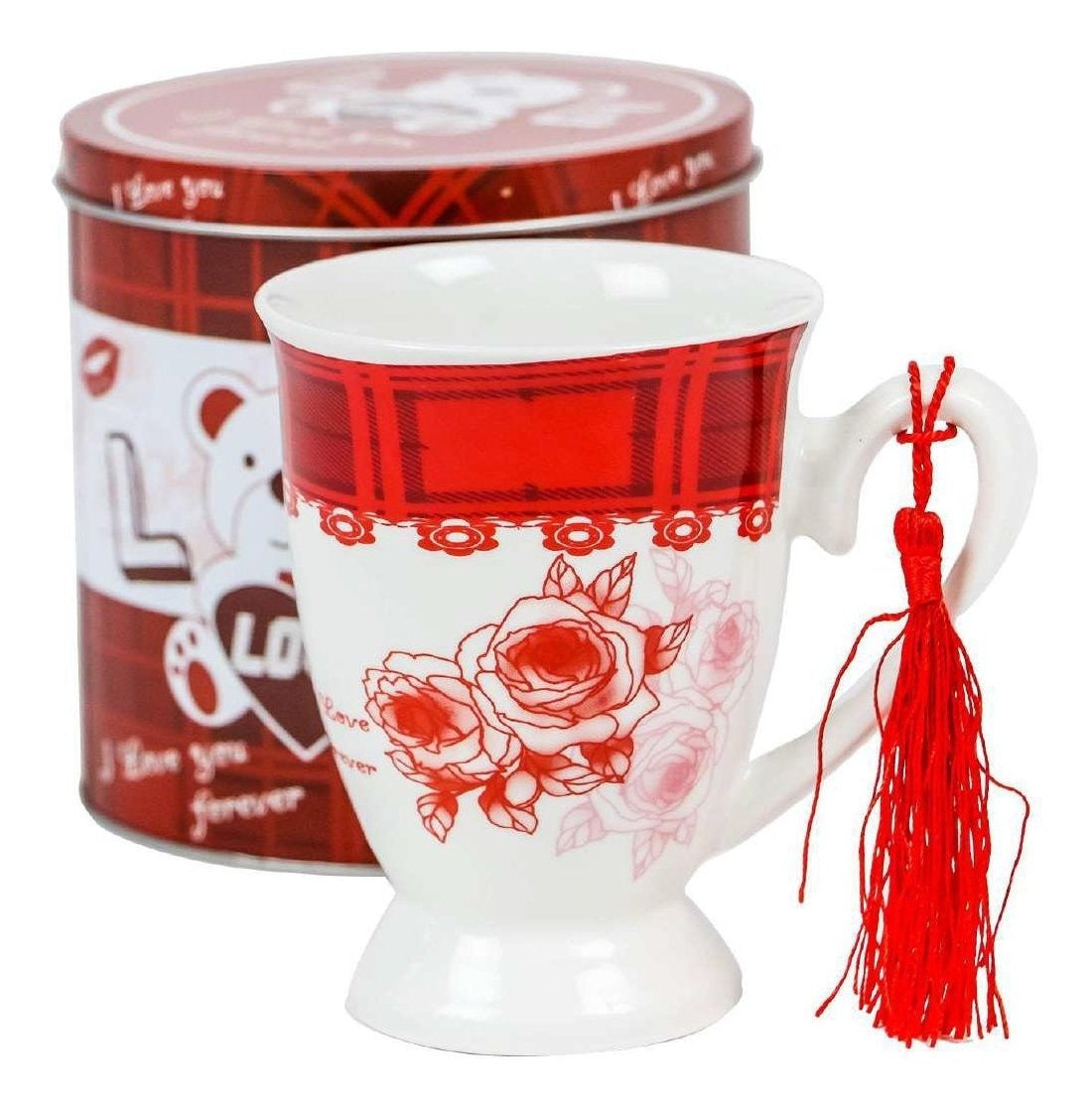 Taza Bote R41x Love You Forever Roja 1396-8 - PriceOnLine