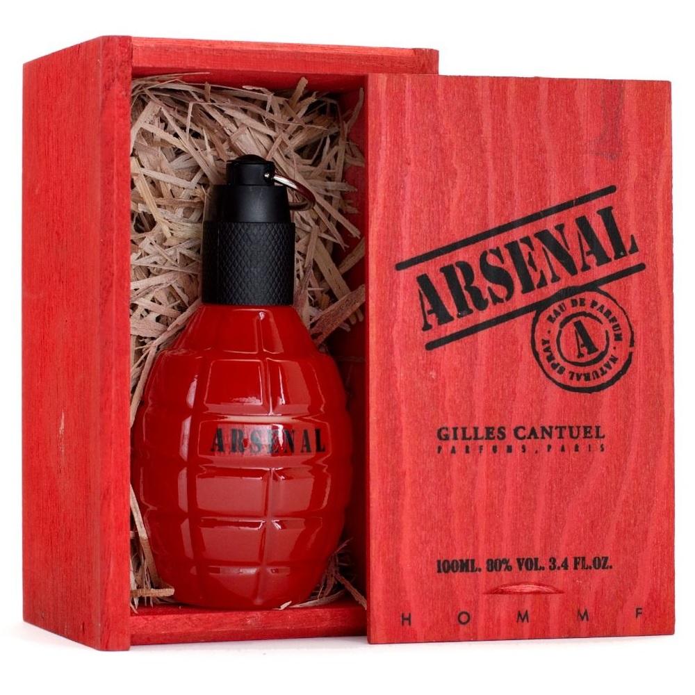 Arsenal Red Caballero Gilles Cantuel 100 ml Edp Spray (caja roja) - PriceOnLine