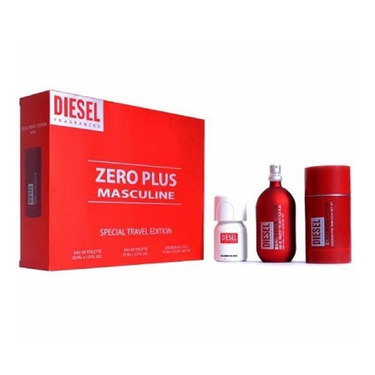 Set Diesel Zero Plus Caballero Diesel 3 Pz - PriceOnLine