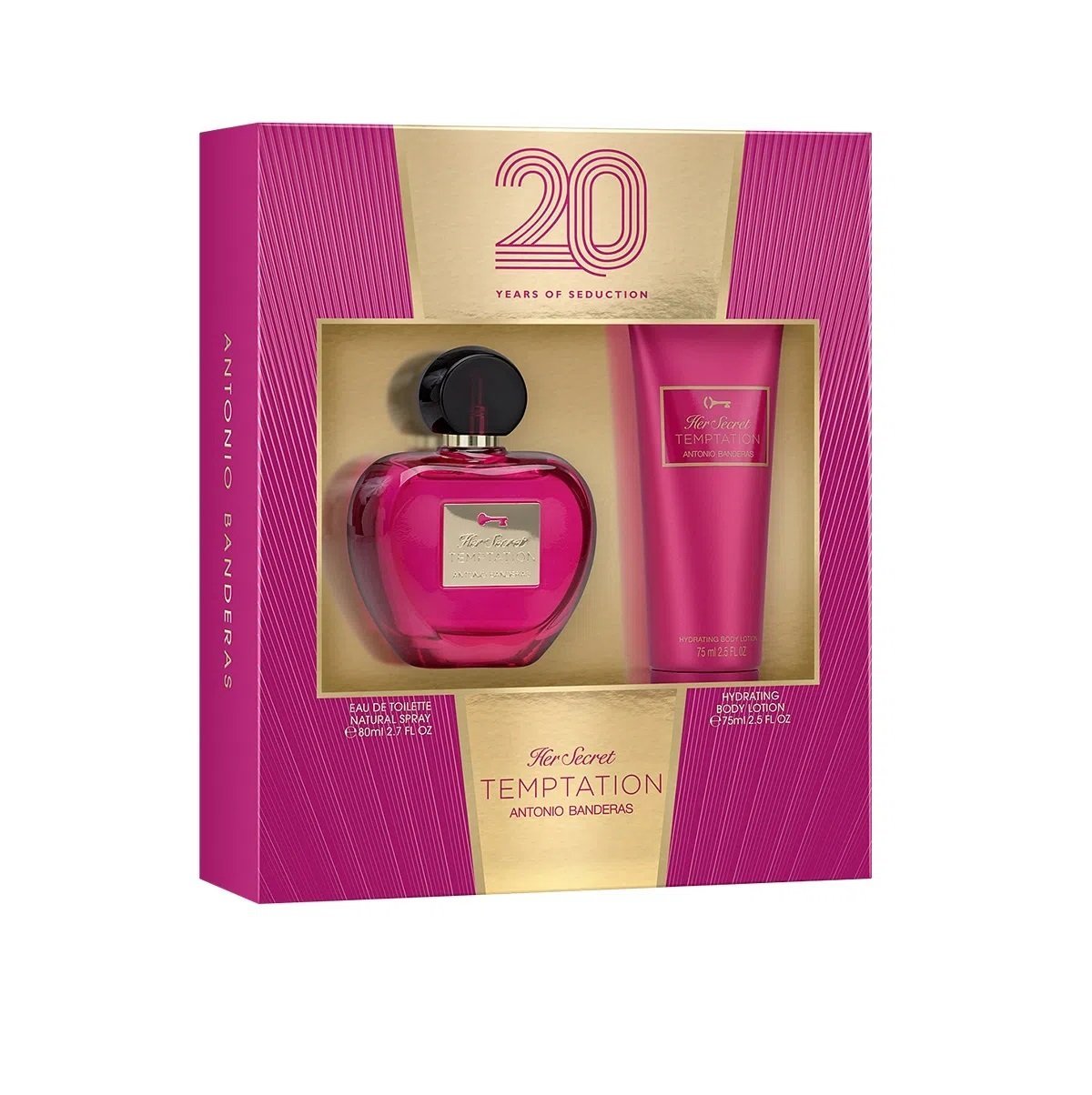 Set Her Secret Temptation Dama Antonio Banderas 2 Pz - PriceOnLine