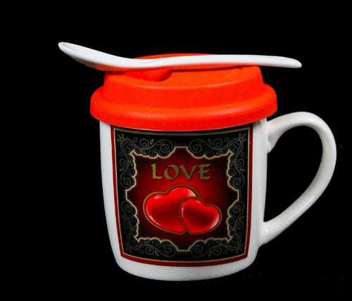 Taza Rj313 Con Tapa Roja 1404-17 - PriceOnLine