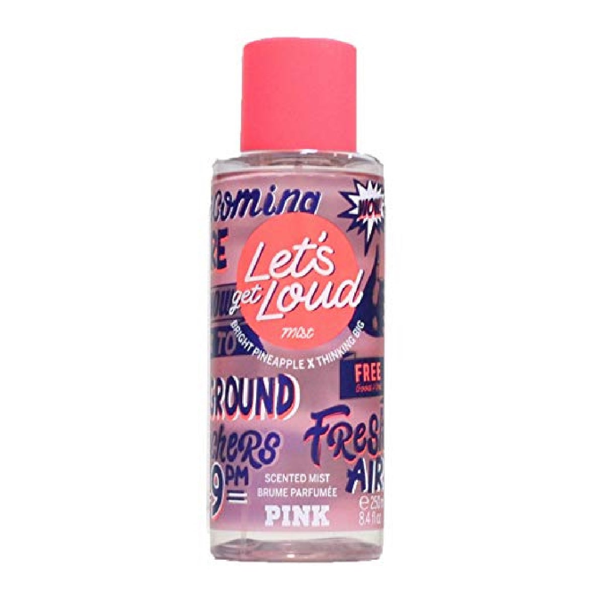 Lets Get Loud Fragance Mist Pink 250 ml Spray | Perfumes y Fragancias PriceOnLine