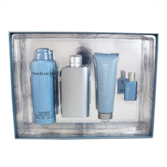 Set Perry 18 Caballero Perry Ellis 4 Pz - PriceOnLine | Perfumes y Fragancias PriceOnLine