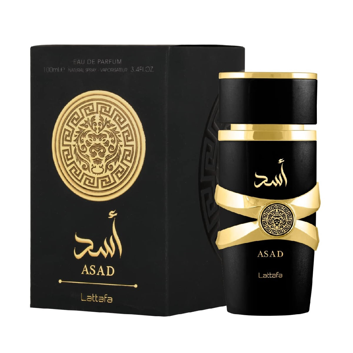 Asad Caballero Lattafa 100 ml Edp Spray - Hombre