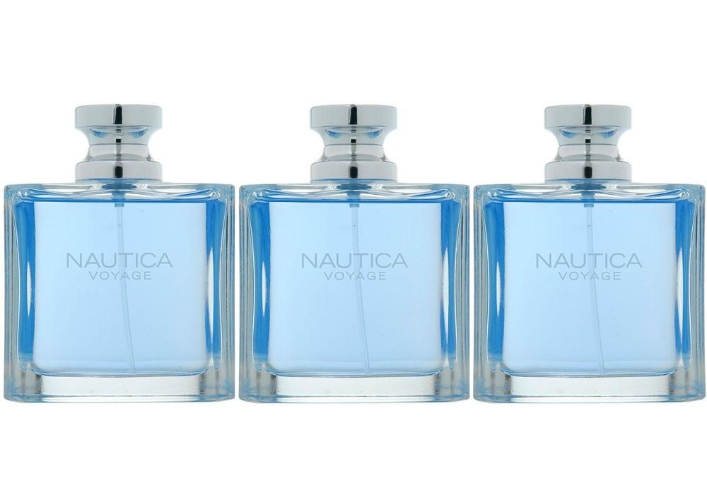 Paquete 3 Perfumes 3X1 Nautica Voyage Caballero 100 ml Edt Spray - PriceOnLine
