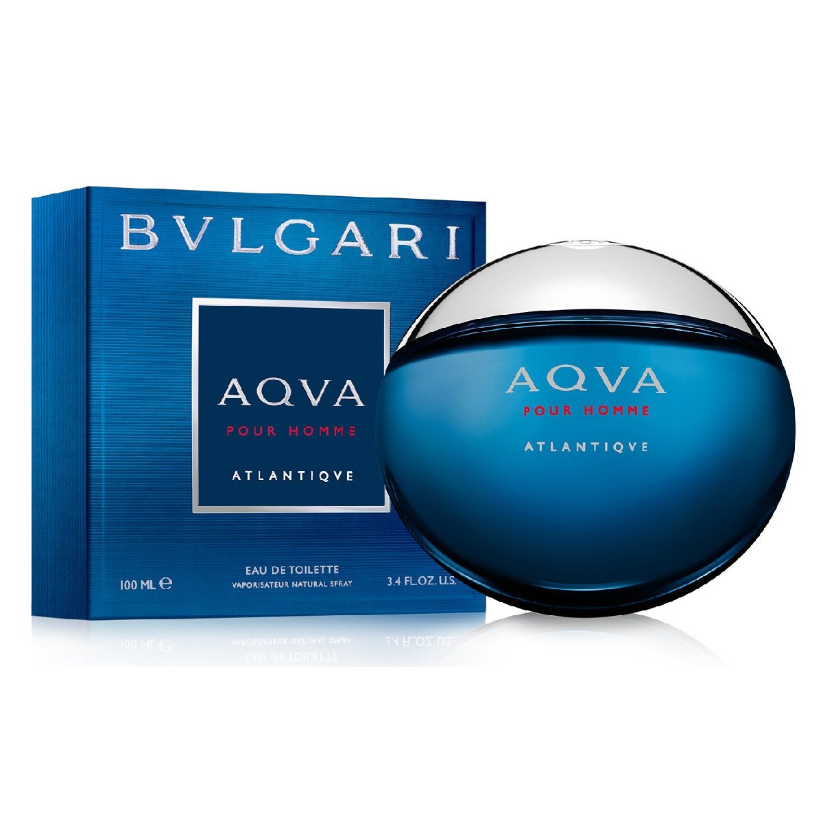 Aqva Pour Homme Atlantiqve Caballero Bvlgari 100 ml Edt Spray - PriceOnLine