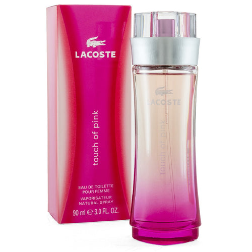 Touch Of Pink Dama Lacoste 90 ml Edt Spray - PriceOnLine