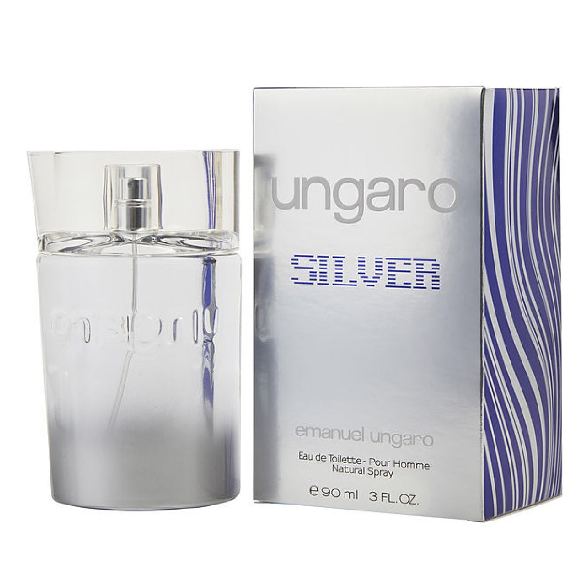 Ungaro Silver Caballero Emanuel Ungaro 90 ml Edt Spray - PriceOnLine | Perfumes y Fragancias PriceOnLine