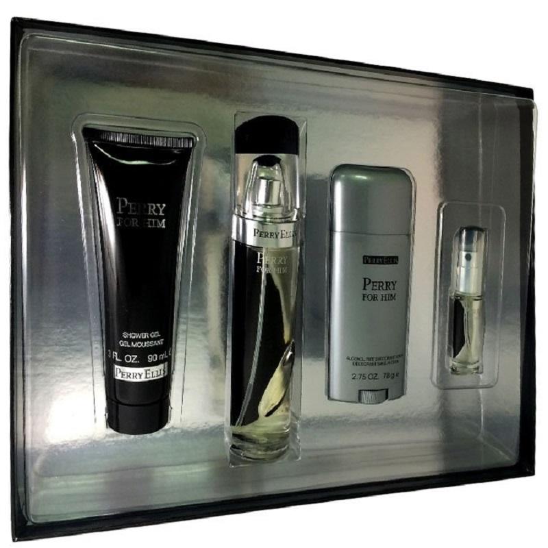 Set Perry For Him Caballero Perry Ellis 4 Pz - PriceOnLine
