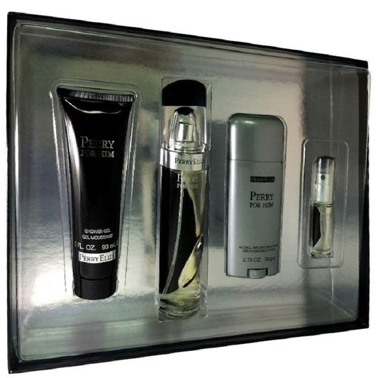 Set Perry For Him Caballero Perry Ellis 4 Pz - PriceOnLine