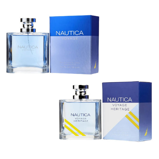 Paquete 2X1 Nautica Voyage + Heritage Caballero 100 ml Edt Spray - PriceOnLine