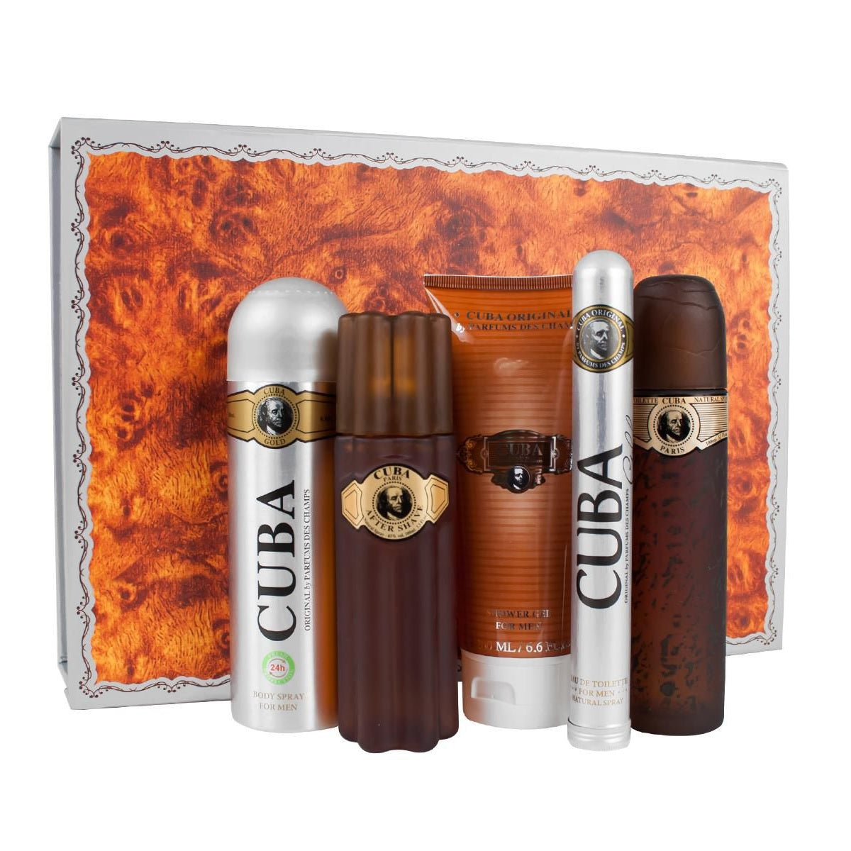 Set Cuba Gold Caballero Des Champs 5 Pz - PriceOnLine | Perfumes y Fragancias PriceOnLine
