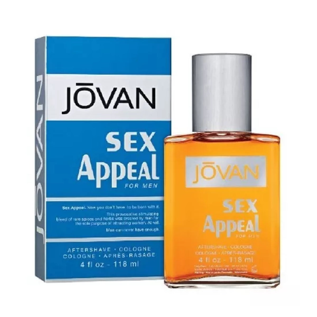 Sex Appeal Caballero Jovan 118 ml Aftershave Spray | Perfumes y Fragancias PriceOnLine