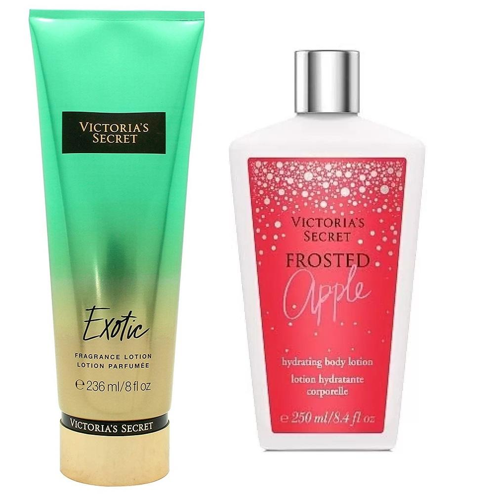 Duo Crema Exotic 236 ml + Crema Frosted Apple 250 ml Victoria Secret - PriceOnLine