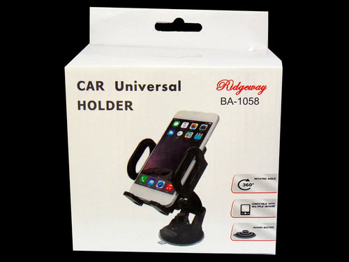 Soporte Universal Celular Auto Ventosa 360° Ridgeway BA-1058 Ngo - PriceOnLine