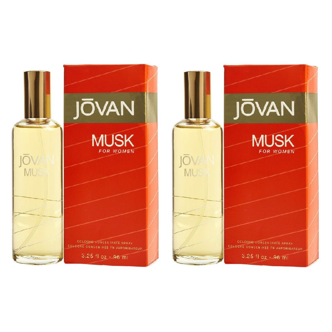 Paquete 2x1 Jovan Musk Dama Jovan 96 ml Cologne Concentrate Spray - PriceOnLine