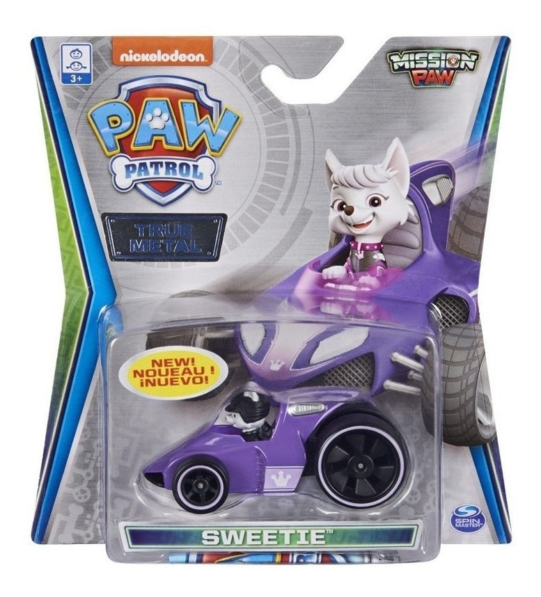 Paw Patrol True Metal Vehiculo Colección Spin Master Sweetie-Mission Paw - PriceOnLine