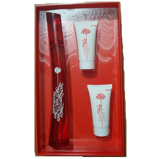 Set Flower Tag Dama Kenzo 3 Pz - PriceOnLine | Perfumes y Fragancias PriceOnLine
